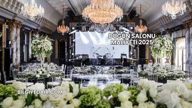 Düğün Salonu Maliyeti 2025