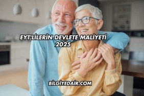 EYT'lilerin Devlete Maliyeti 2025