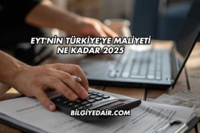 EYT'nin Türkiye'ye Maliyeti Ne Kadar 2025