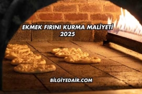 Ekmek Fırını Kurma Maliyeti 2025
