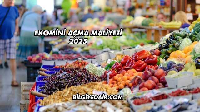 Ekomini Açma Maliyeti 2025