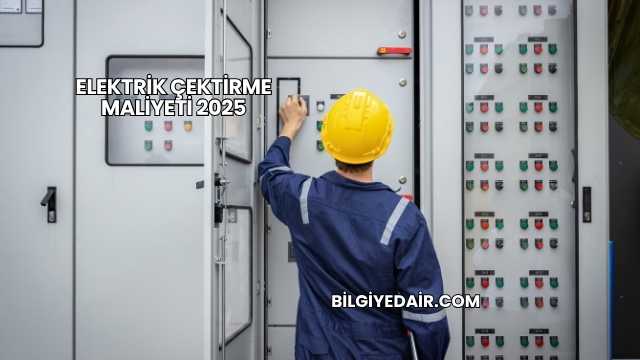Elektrik Çektirme Maliyeti 2025