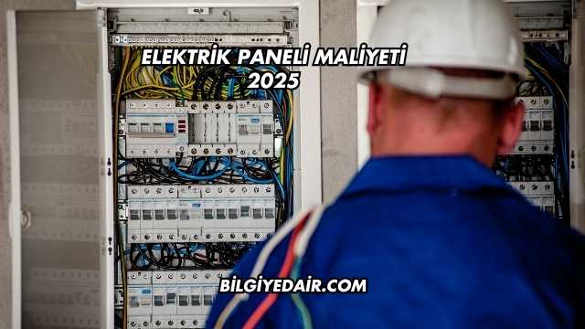 Elektrik Paneli Maliyeti 2025