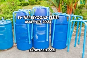 Ev Tipi Biyogaz Tesisi Maliyeti 2025