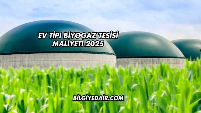 Ev Tipi Biyogaz Tesisi Maliyeti 2025
