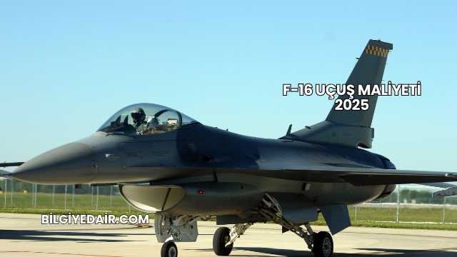 F-16 Uçuş Maliyeti 2025