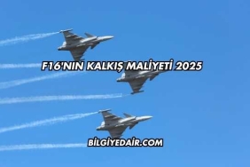 F16'nın Kalkış Maliyeti 2025