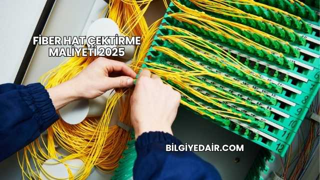 Fiber Hat Çektirme Maliyeti 2025