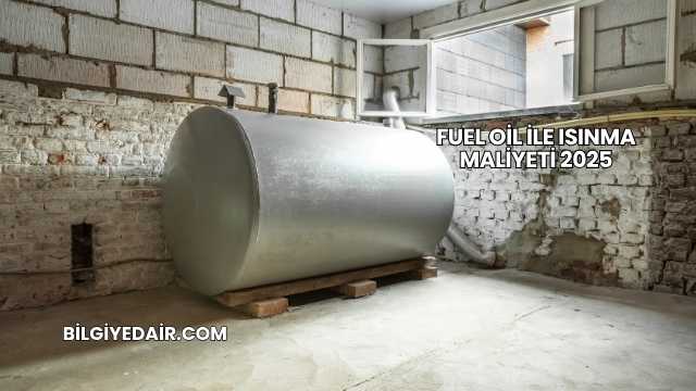 Fuel Oil ile Isınma Maliyeti 2025