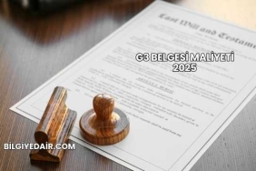G3 Belgesi Maliyeti 2025