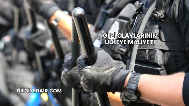 Gezi Olaylarının Ülkeye Maliyeti