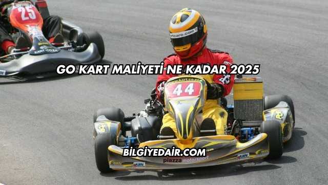 Go Kart Maliyeti Ne Kadar 2025