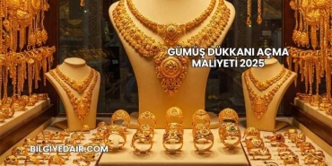 Gümüş Dükkanı Açma Maliyeti 2025