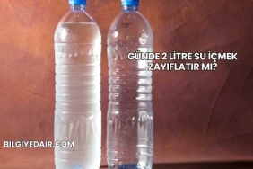 Günde 2 Litre Su İçmek Zayıflatır mı?