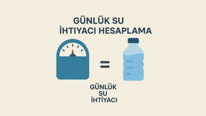 Günlük Su İhtiyacı Hesaplama