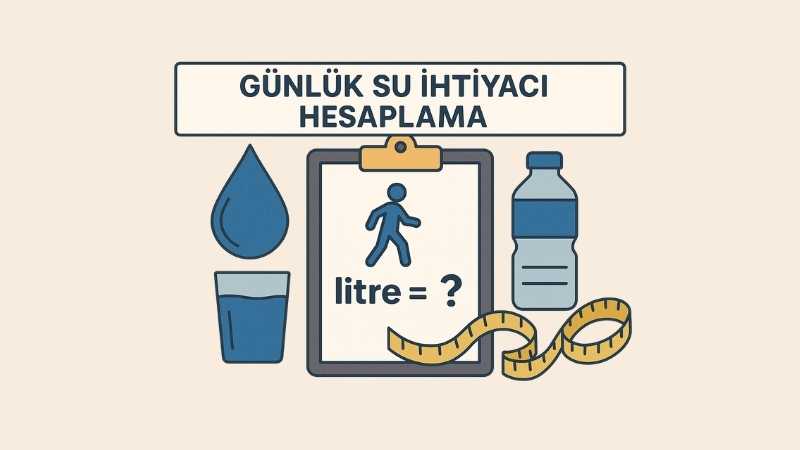 Günlük Su İhtiyacı Hesaplama