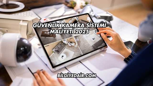 Güvenlik Kamera Sistemi Maliyeti 2025