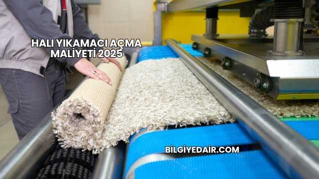 Halı Yıkamacı Açma Maliyeti 2025