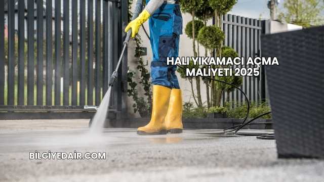 Halı Yıkamacı Açma Maliyeti 2025