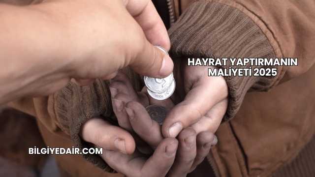 Hayrat Yaptırmanın Maliyeti 2025