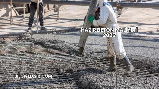 Hazır Beton Maliyeti 2025