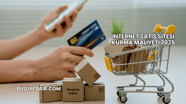 İnternet Satış Sitesi Kurma Maliyeti 2025