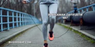 İp Atlamak Zayıflatır mı?
