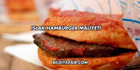 Islak Hamburger Maliyeti