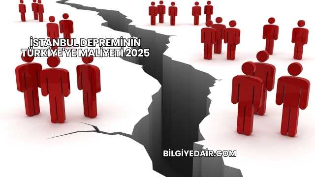 İstanbul Depreminin Türkiye'ye Maliyeti 2025