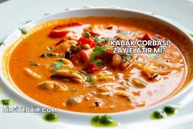 Kabak Çorbası Zayıflatır mı?