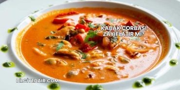 Kabak Çorbası Zayıflatır mı?