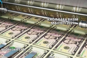 Kağıt Para Basım Maliyeti 2025