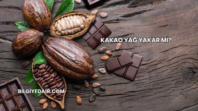 Kakao Yağ Yakar mı?