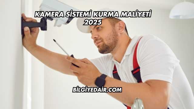 Kamera Sistemi Kurma Maliyeti 2025