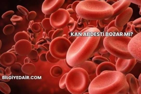 Kan Abdesti Bozar mı?