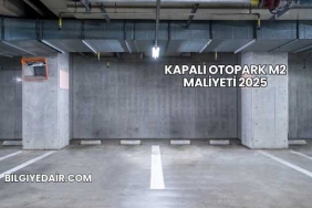 Kapalı Otopark m2 Maliyeti 2025