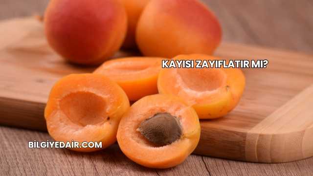 Kayısı Zayıflatır mı?