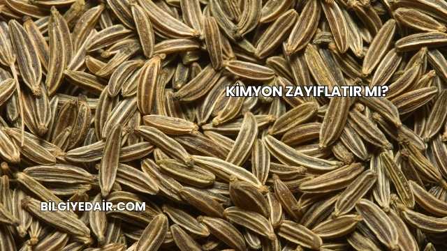 Kimyon Zayıflatır mı?