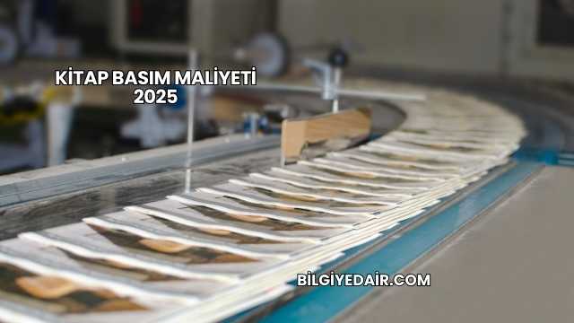 Kitap Basım Maliyeti 2025