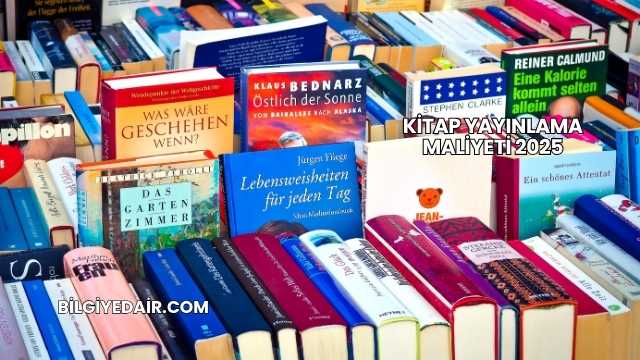 Kitap Yayınlama Maliyeti 2025