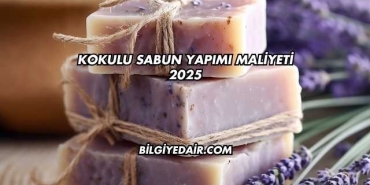 Kokulu Sabun Yapımı Maliyeti 2025