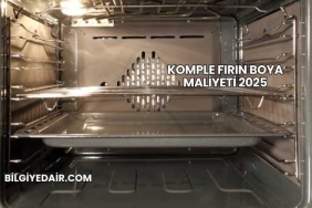 Komple Fırın Boya Maliyeti 2025