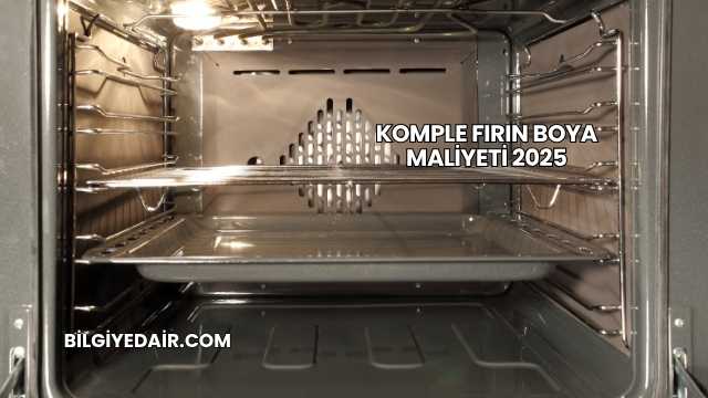 Komple Fırın Boya Maliyeti 2025
