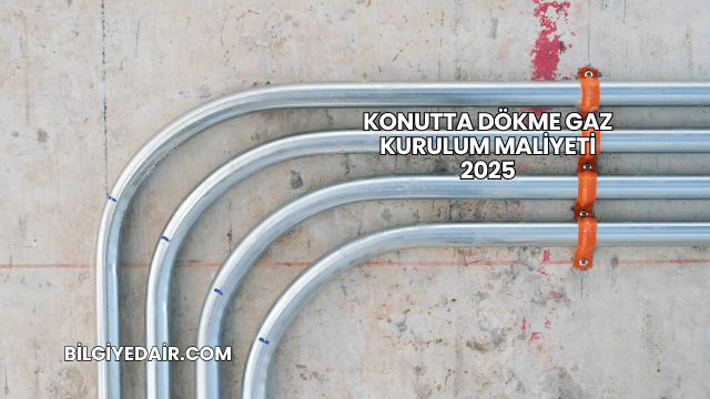 Konutta Dökme Gaz Kurulum Maliyeti 2025