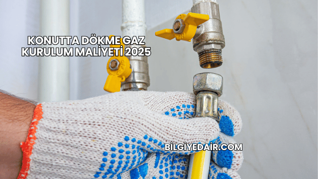 Konutta Dökme Gaz Kurulum Maliyeti 2025