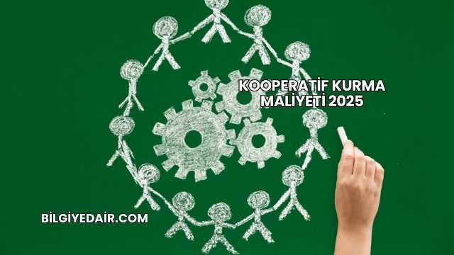 Kooperatif Kurma Maliyeti 2025