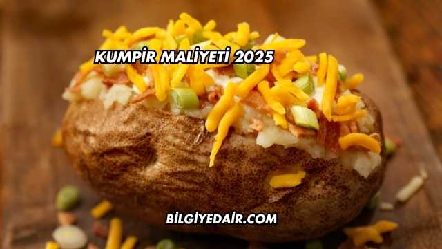 Kumpir Maliyeti 2025