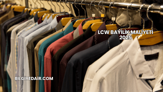LCW Bayilik Maliyeti 2025