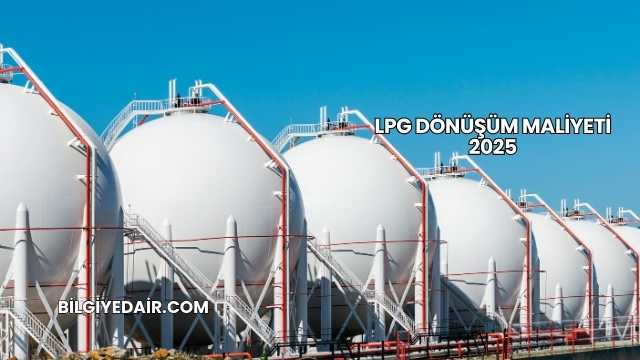 LPG Dönüşüm Maliyeti 2025