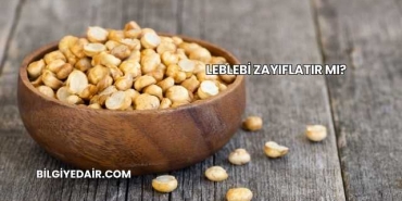Leblebi Zayıflatır mı?
